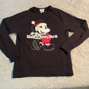 Longsleeve Santa Mickey Mouse Shirt